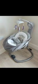 Joie serina swivel baby swing elephant duo.