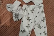 new born pant and mittens