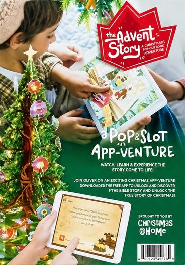 Christmas @ Home: The Advent Tree & The Advent Story Pop & Slot Adventure Activity & App-Venture