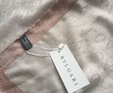 New Bvlgari Cashmere Wool Scarf