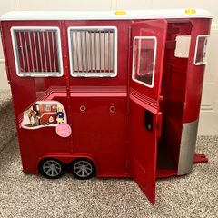 Our generation dolls horse box trailer