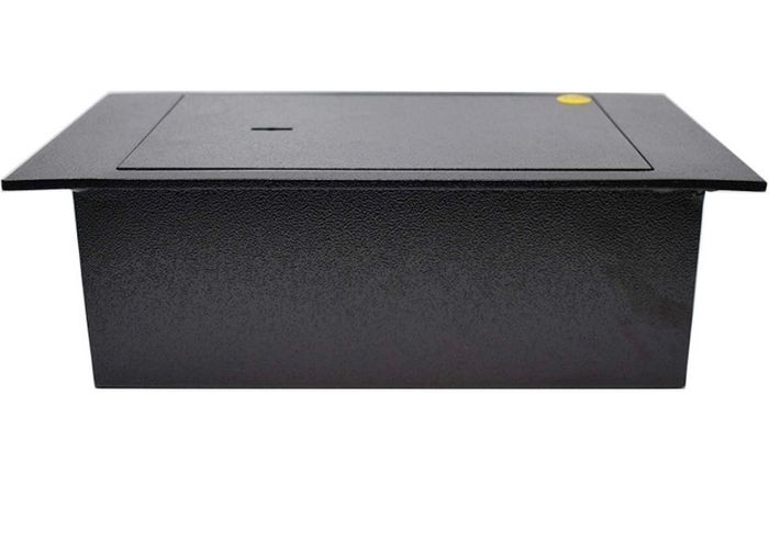 Floor Safe, Steel Construction, Steel Locking Bolts, Designed to Be Fixed To Joists/Under Floor Boards, Easy Installation 4 Litre Capacity 13 x 39 x 21 cm Hidden Home Safe (FREE POSTAGE)