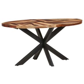 Dining Table 180x90x76 cm Solid Mango Wood