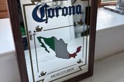Corona  Beer Mexico mirror with ice bucket