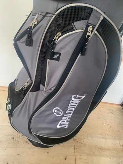 Spalding Golf bag w cooler, Raincover, & carry strap