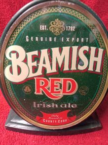 Beamish Red Irish Ale Bar Font  / Working