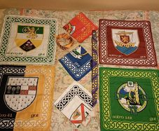 Irish County Gaeilge Salm (Psalm) Emblems