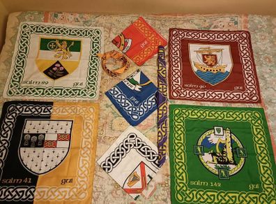 Irish County Gaeilge Salm (Psalm) Emblems
