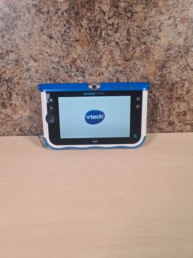 VTECH INNOTAB MAX kids learning tablet console blue with pen and one game cartridge