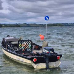 19ft McAlinden "Fisher Supreme" Lake Boat/Trailer