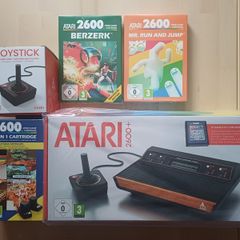 Atari 2600+ Console Bundle - Brand New - Games, Joystick & Paddle Controllers