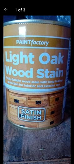 Light Oak Woodstain