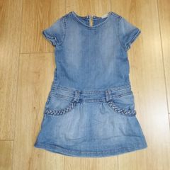 Next Girls Denim Dress (size 6y - 116cm)
