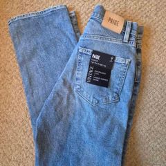Paige Sawyer High Rise Straight Leg Jeans - 26W