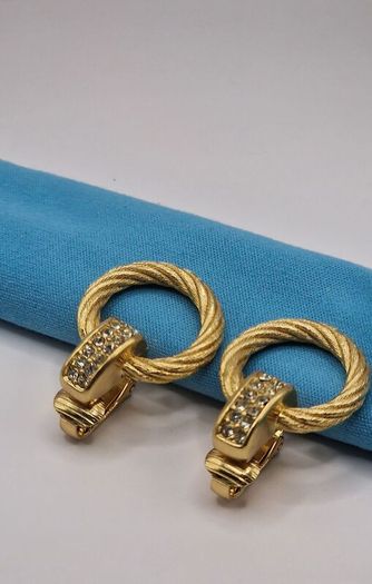 Christian Dior clip earrings
