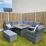Vancouver Rattan Corner Sofa Dining Set Image 3