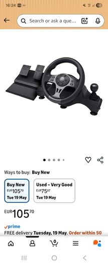 Trust GXT 289 Steering Wheel RRP 100 Euro