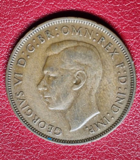 1948 Penny George Vl coin
