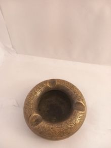 Vintage Brass Ashtray mini ashtray great gift present beautiful decorative piece
