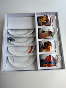 Graham Knuttel x Tipperary Crystal Set of mugs