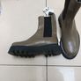 Zara Chunky  Leather   Calf Length Boots. S. 40 - 7.   B.N.W.T. Image 3