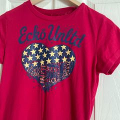 Vintage Y2K ecko Unltd Graphic Heart Tee medium