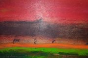 "Summer Sunrise,,Clifden,Co.Galway".Oil on Board Painting.Signed.and Titled verso.