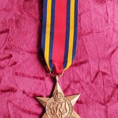 WWII Burma Star - Full-Size Replacement/Replica Medal