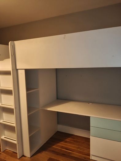 IKEA Loft Bed with mattress: Great Condition