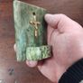Vintage  Connemara Marble Holy Font Image 4
