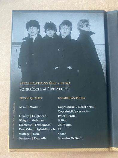 U2 Proof coin