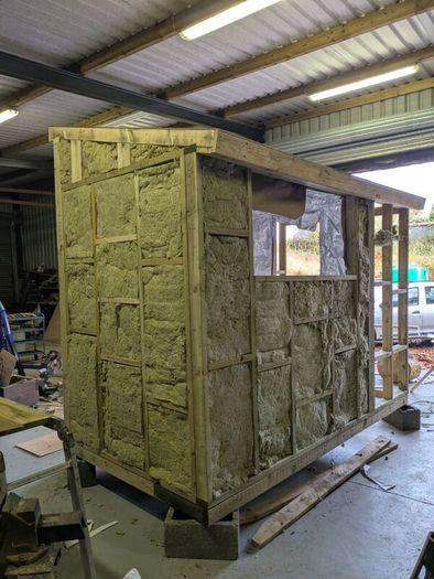 Insulated electric sauna