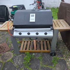 4 burner gas bbq