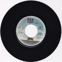 Tony Kenny Heart Of Stone Uk Press 1973 Rak Records