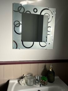 bathroom mirror