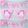 Beautiful Personalised Cotton Bunting Image 7