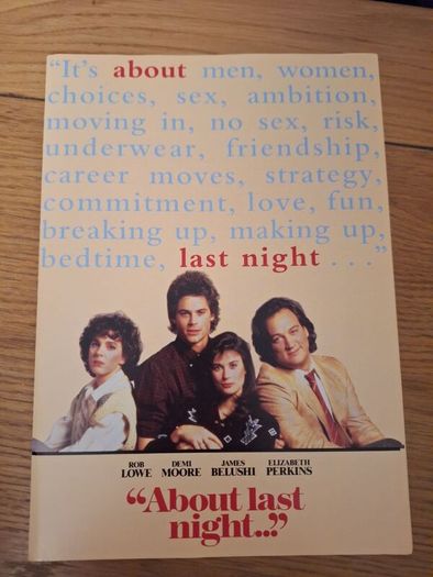 1986 About Last Night Press Kit