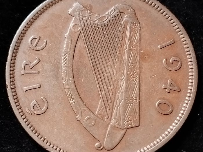 Ireland - 1940 - Penny - KM.11 - [477]