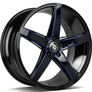 18" Black Alloy Wheels Audi Seat Skoda Mercedes Lamborghini Acura Bmw Tesla Vw Vauxhall Opel 5x112 / 5x120 Image 4