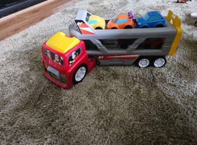Toy Truck plus 6 cars