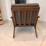 2x Grey Lounge Chairs Image 3