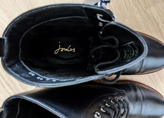 New! Joules leather boots, UK 9