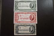 1937 R.S.F.S.R./C.C.C.P. 3 Notes Chervonetz Issue