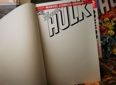 The Incredible Hulk ! Issue #181 ! Frankie's Comics Exclusive Blank Variant ! Limited to only 3000 Copies Worldwide ! by Marvel !