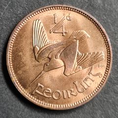 Fantastic 1966 Ireland Farthing Unc Coin