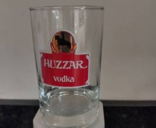 Vintage Huzzar Vodka glasses