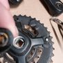 bike drive train 2 x 8 Image 8