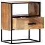 Nightstand 40x30x50 cm Solid Mango Wood Image 10