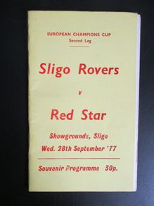 Sligo Rvs. V Red Star Euro Champions Cup