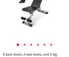 Adjustable weight bench